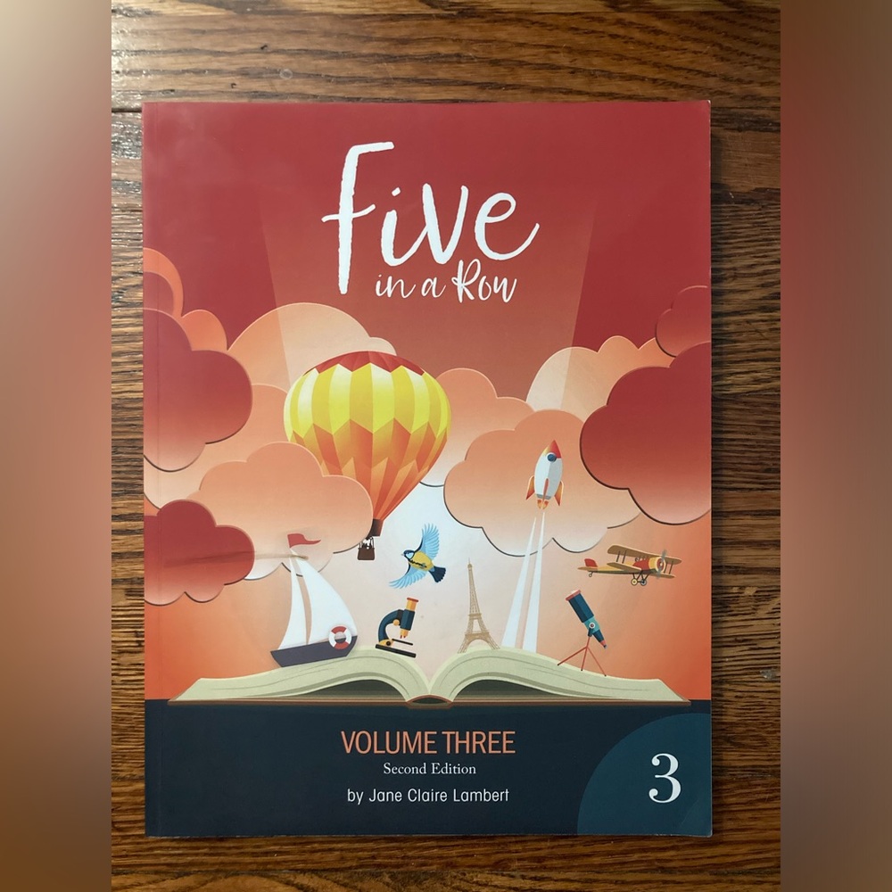 Five in a Row Volume Three Second Edition by Jane Claire Lambert